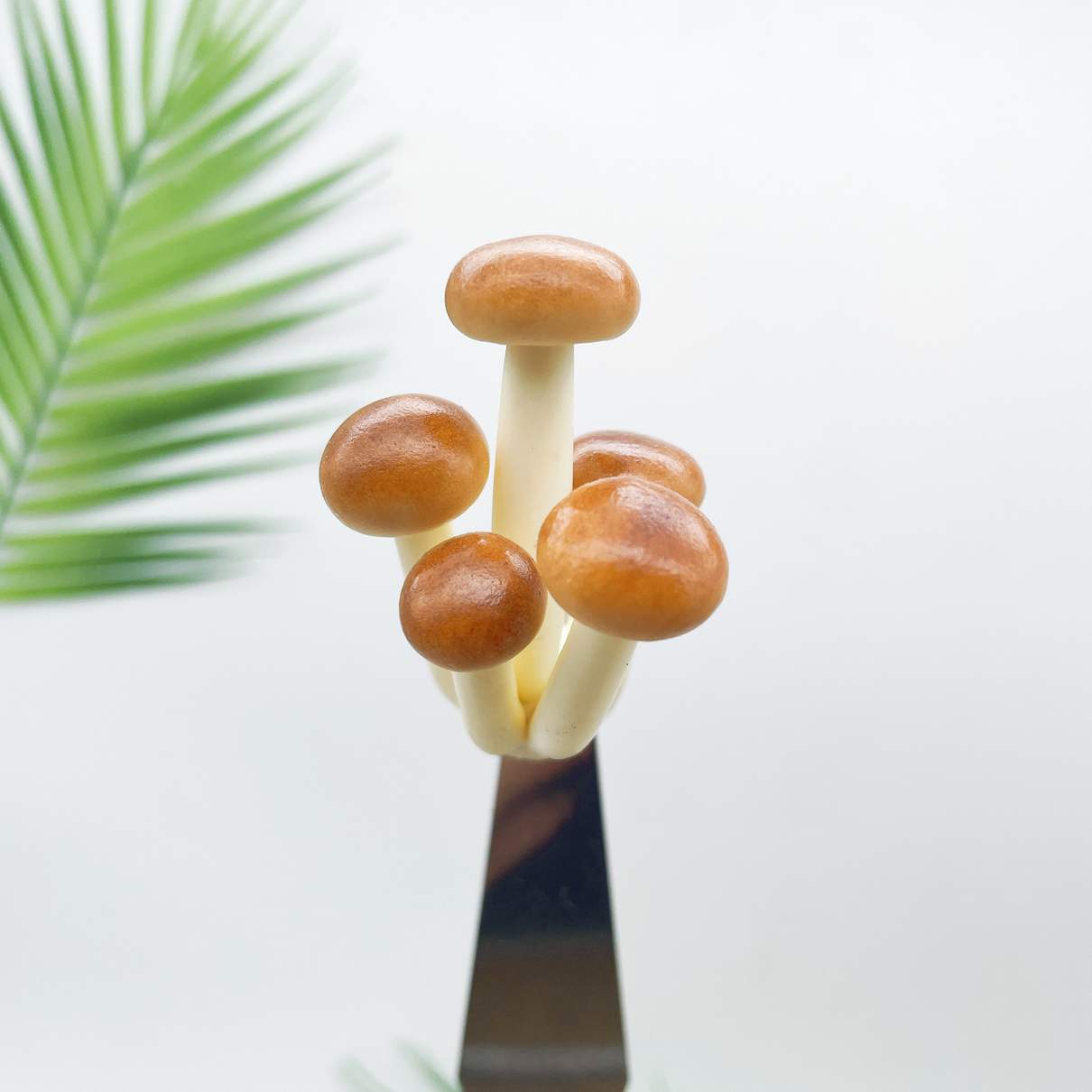 Realistic Brown Quintuple Mushroom