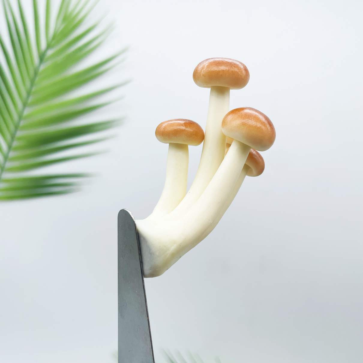 Realistic Brown Quintuple Mushroom