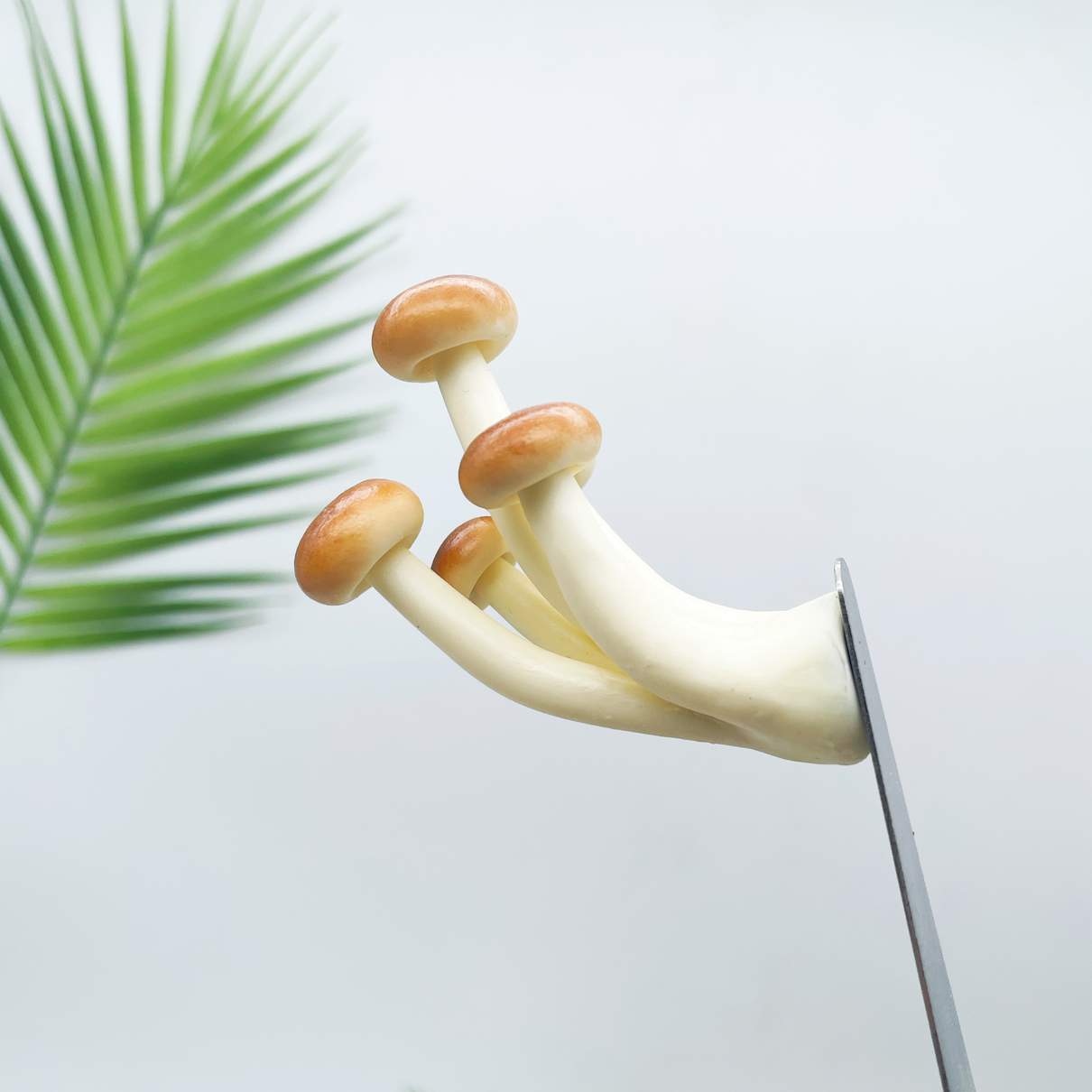 Realistic Brown Quintuple Mushroom