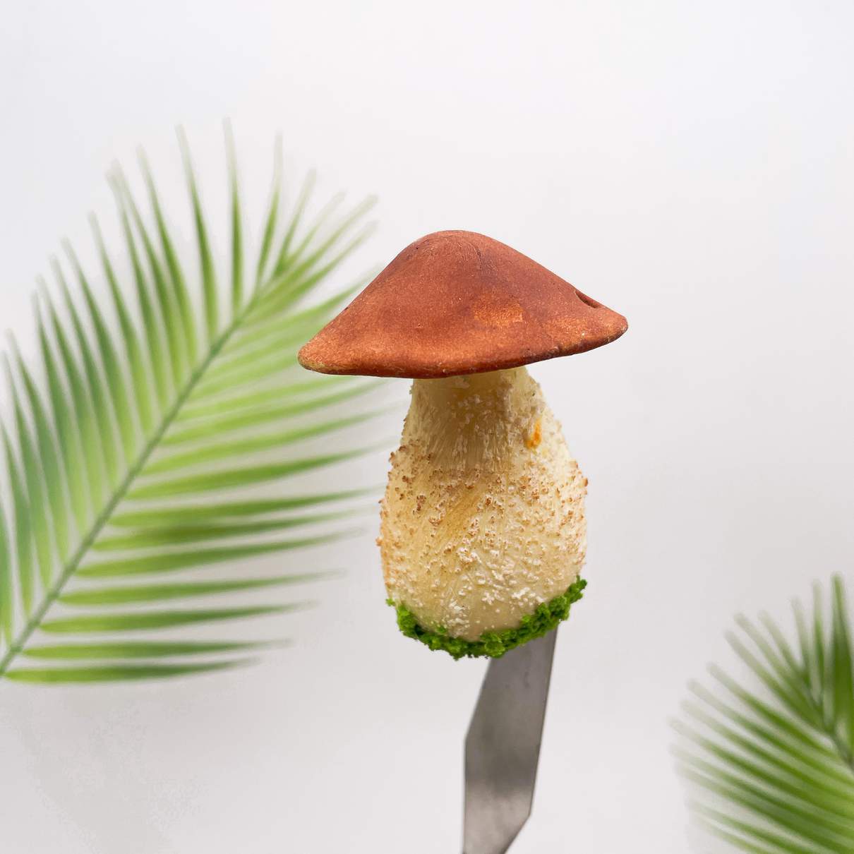 Realistic Brown Bolete Mushroom