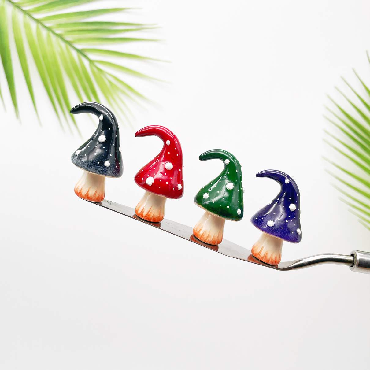 Mini Magic Hat Mushroom Ring Holder