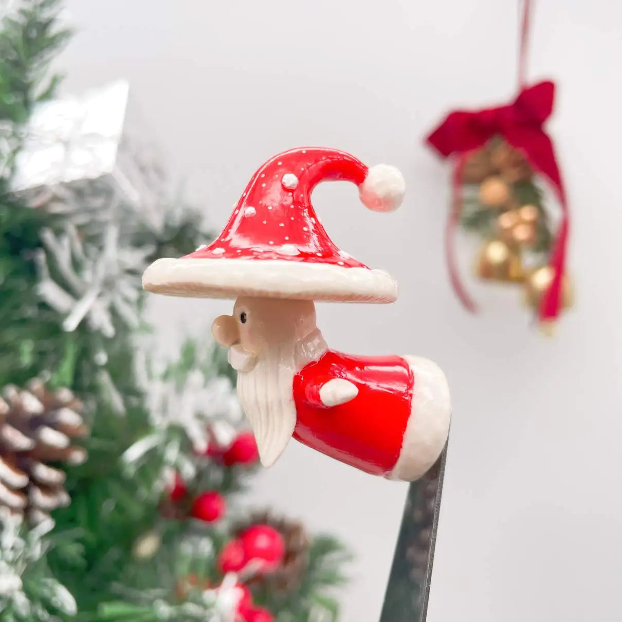 Christmas Santa Claus Mushroom