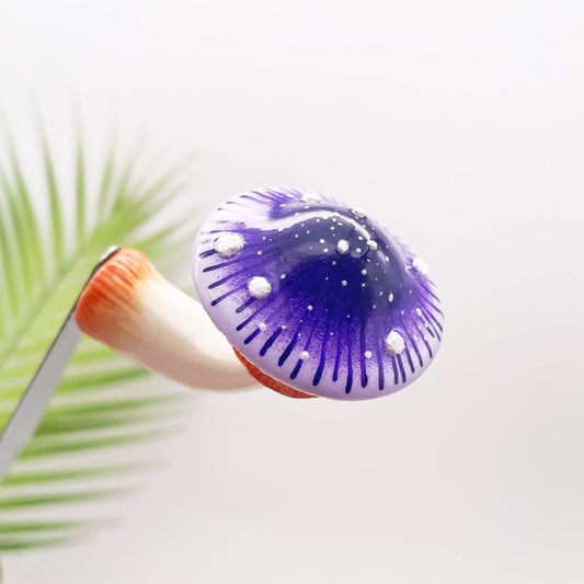 Starburst Violet Mushroom