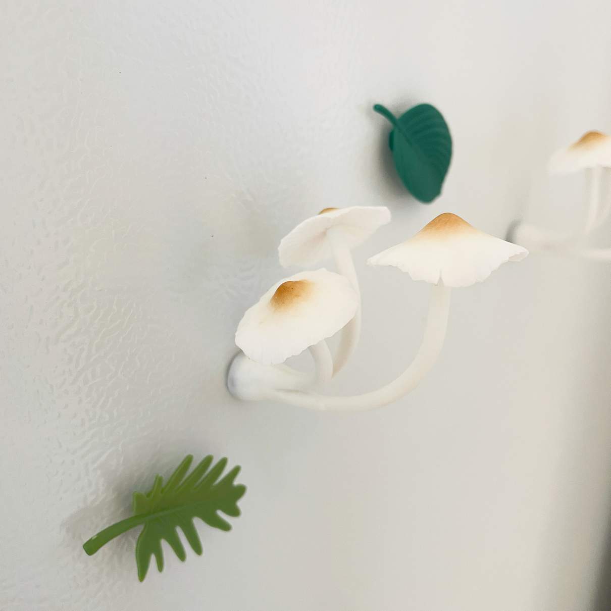 Realistic Triple White Flower Mushroom