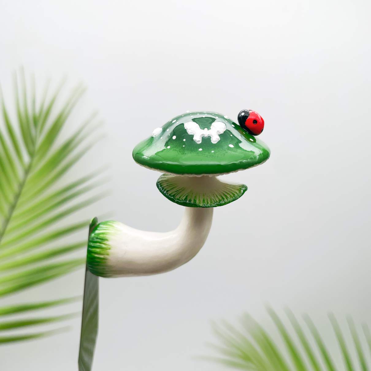 Ladybug Garden Butterfly Mushroom