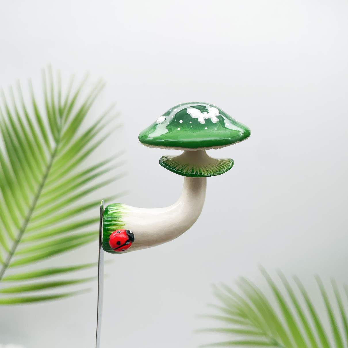 Ladybug Garden Butterfly Mushroom