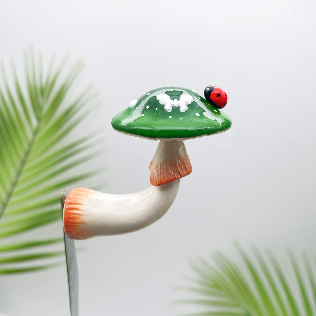Ladybug Garden Butterfly Mushroom