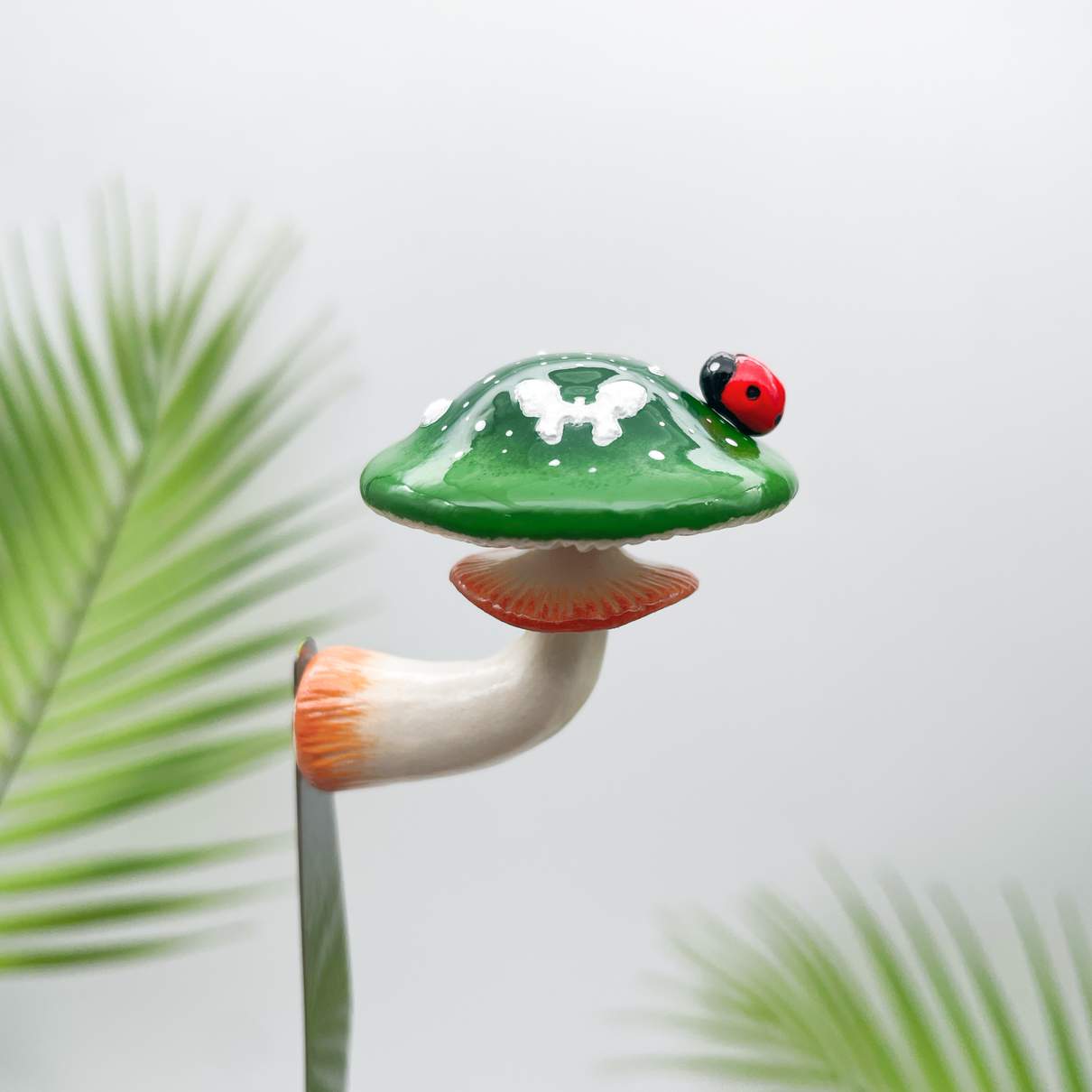 Ladybug Garden Butterfly Mushroom