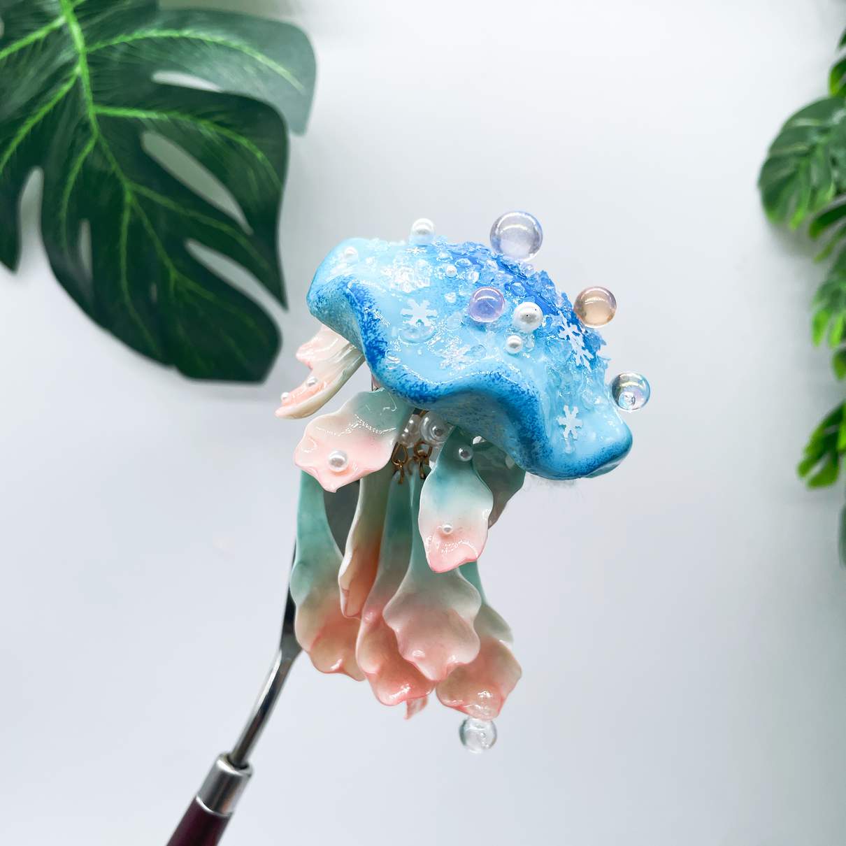 Floating Dreamy Jellyfish Mushroom
