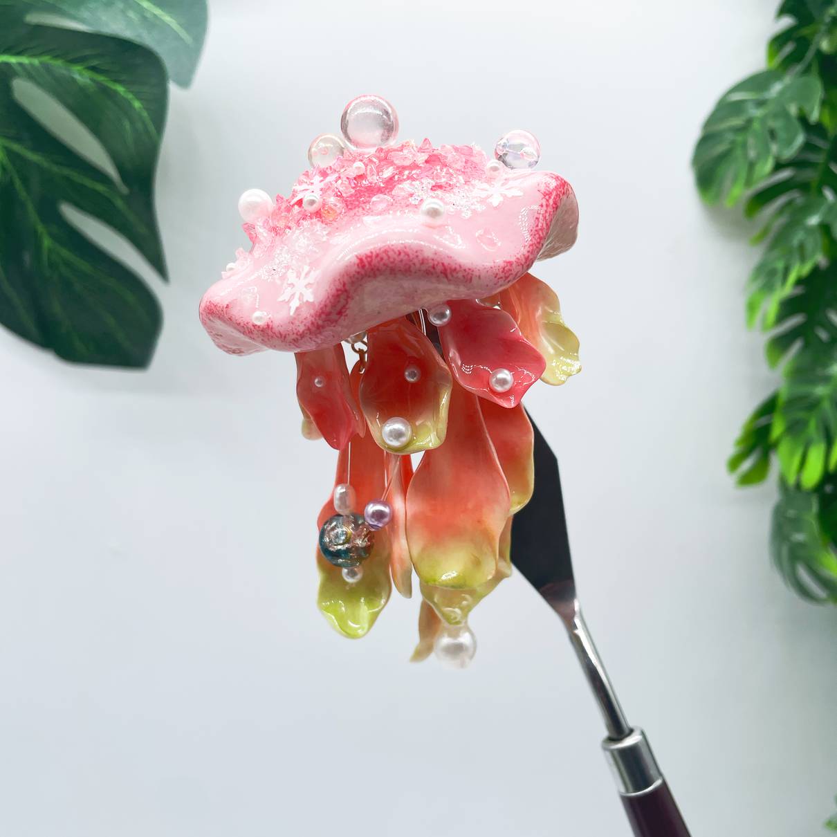 Floating Dreamy Jellyfish Mushroom