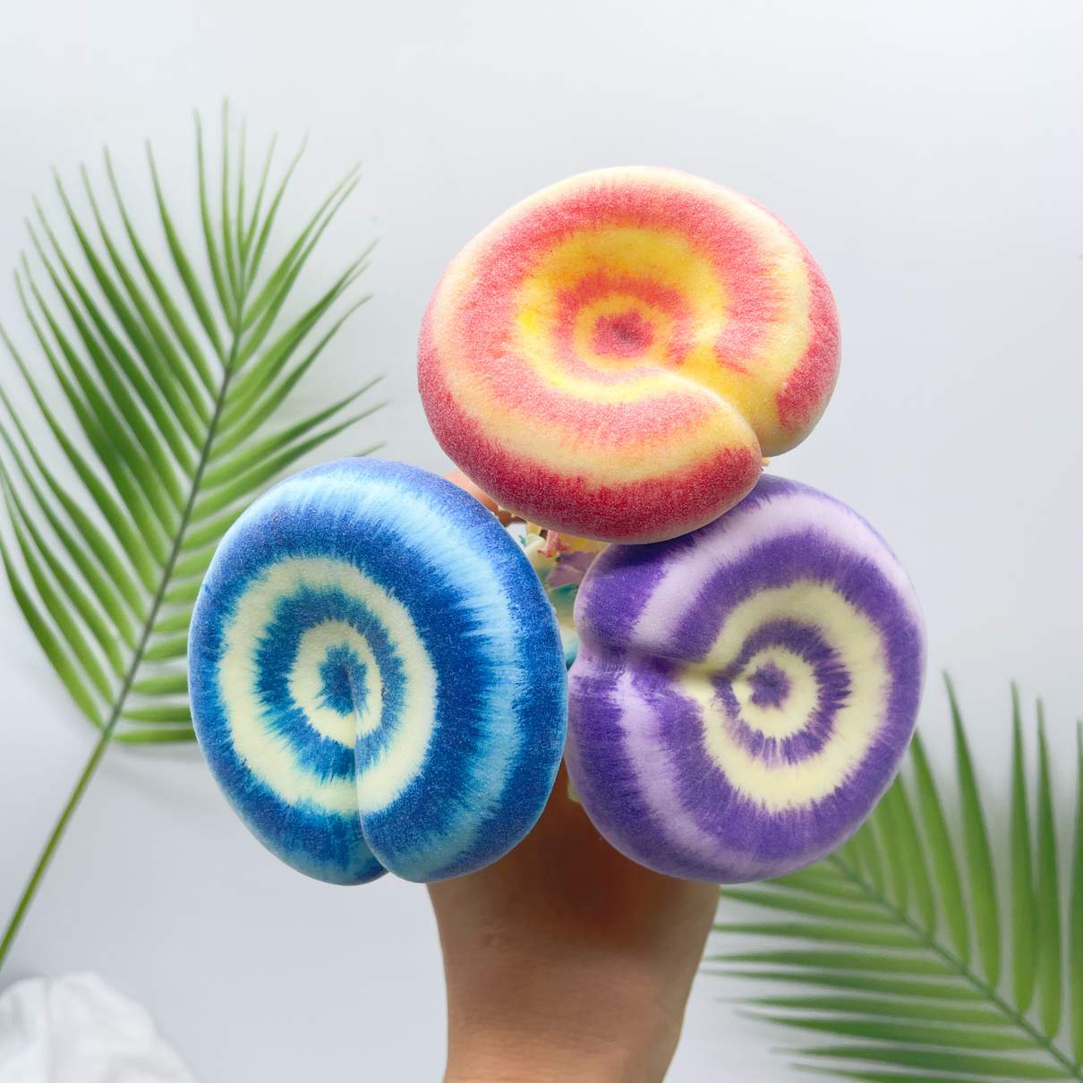 Velvet Gradient Donut mushroom
