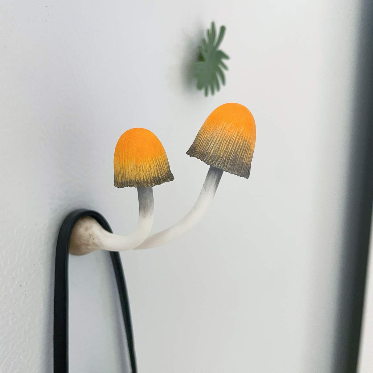 Twin Orange Ink Mushroom