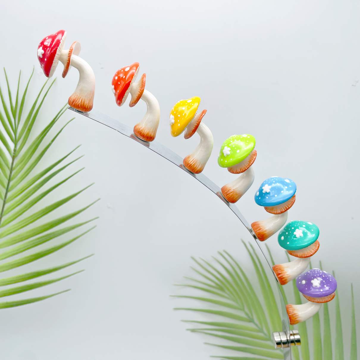 Mini Rainbow Flower Mushroom