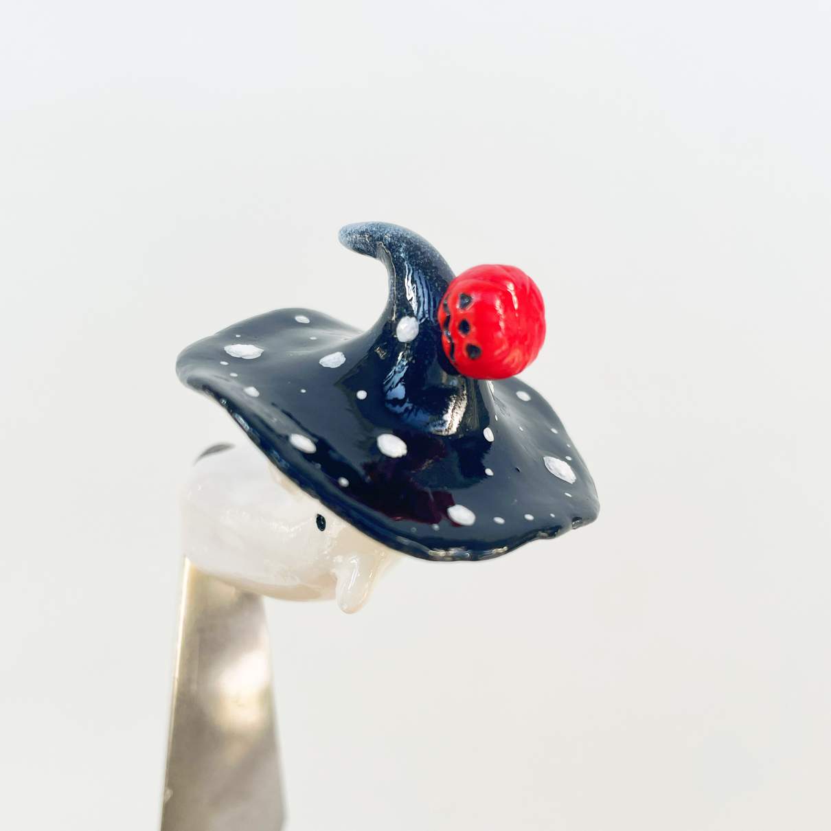 Halloween Ghost Witch Hat Mushroom