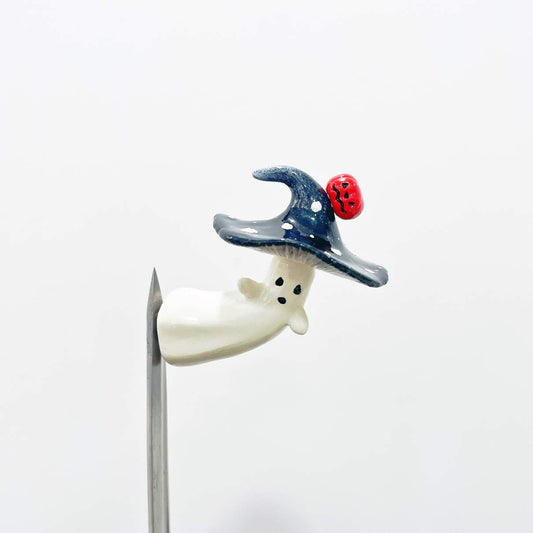 Halloween Ghost Witch Hat Mushroom