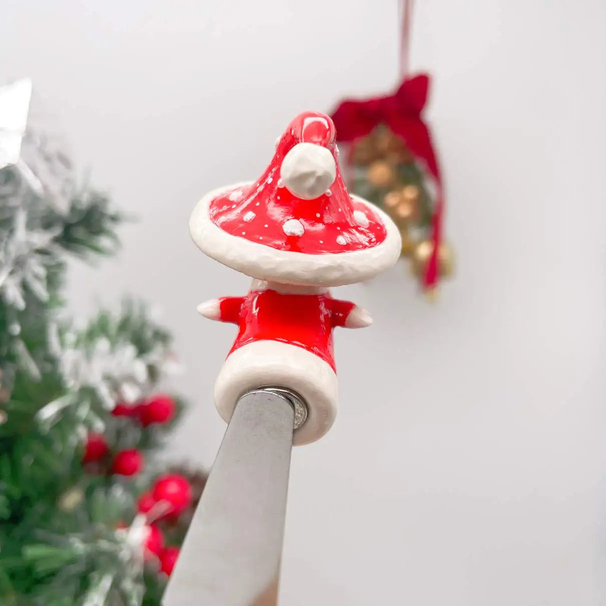 Christmas Santa Claus Mushroom
