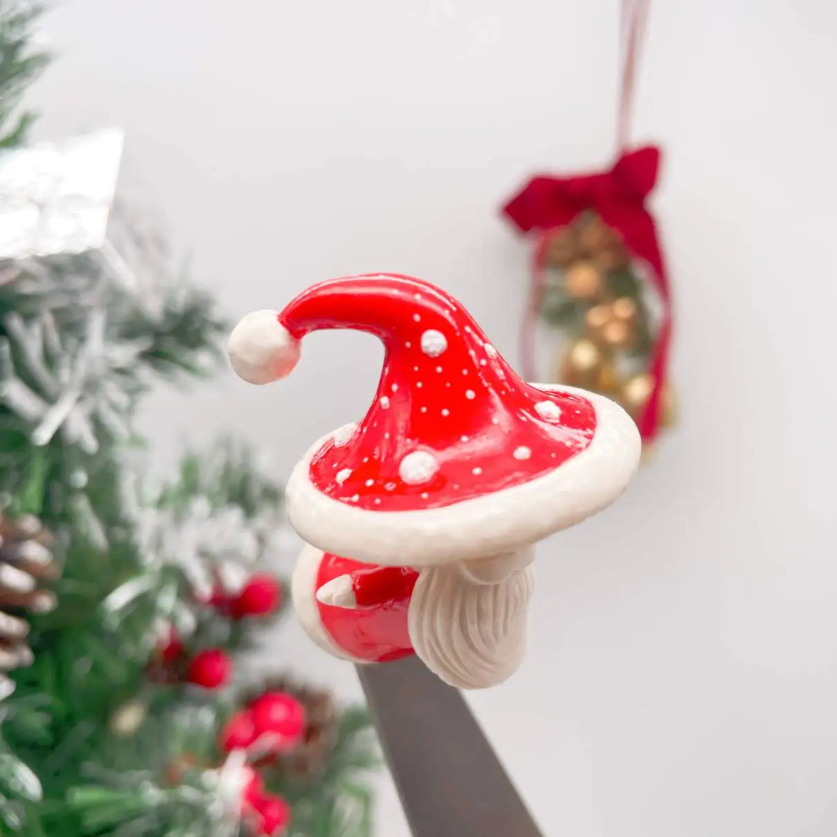 Christmas Santa Claus Mushroom