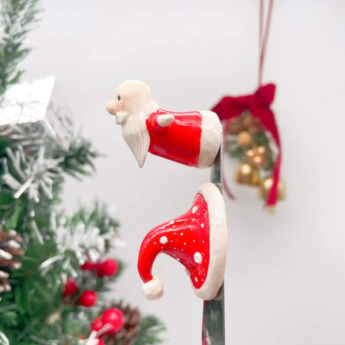 Christmas Santa Claus Mushroom