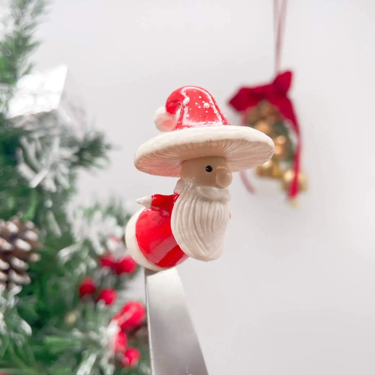 Christmas Santa Claus Mushroom