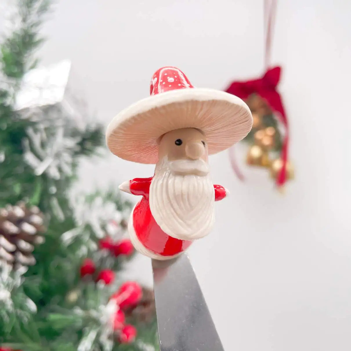 Christmas Santa Claus Mushroom