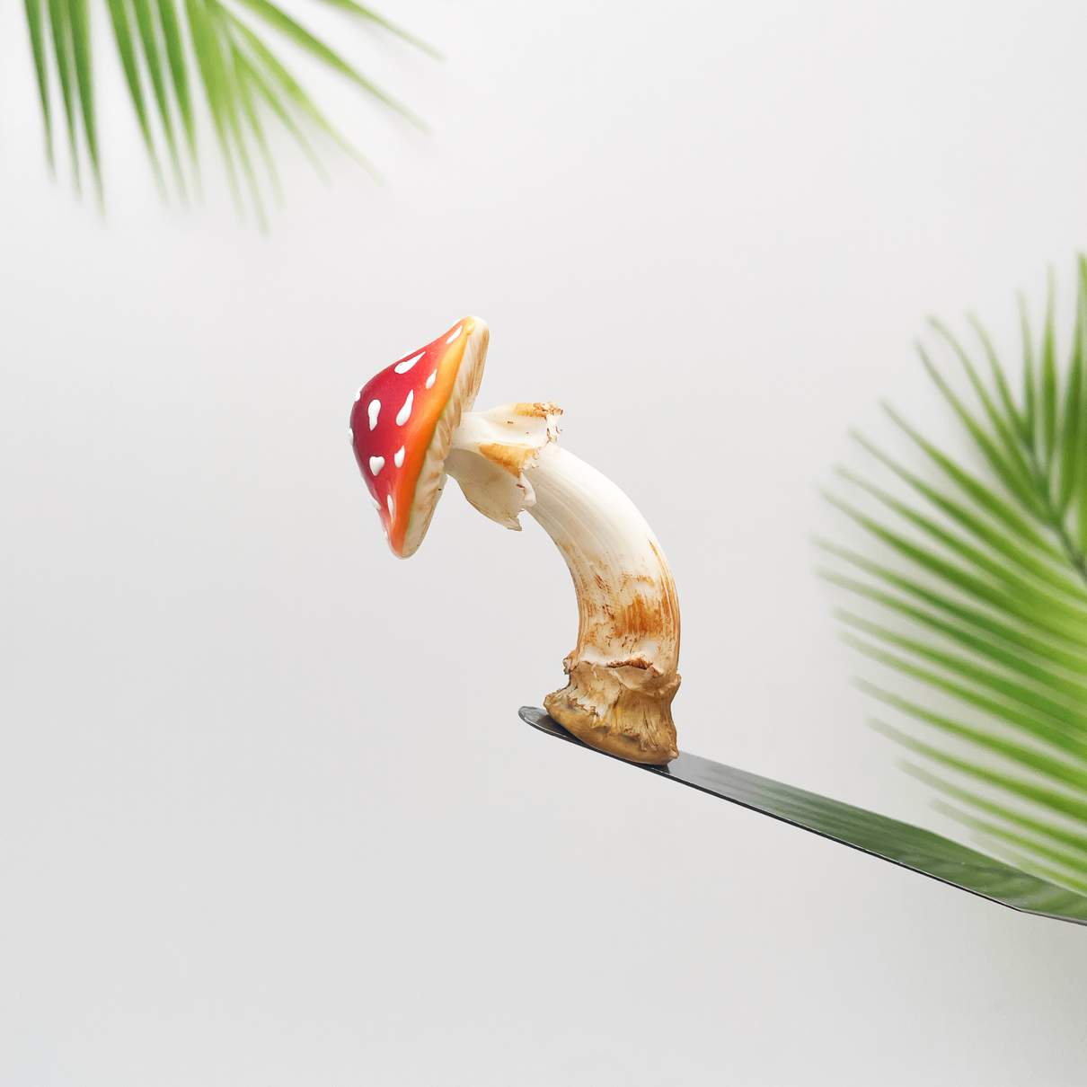 Mini Realistic Classic Mushroom