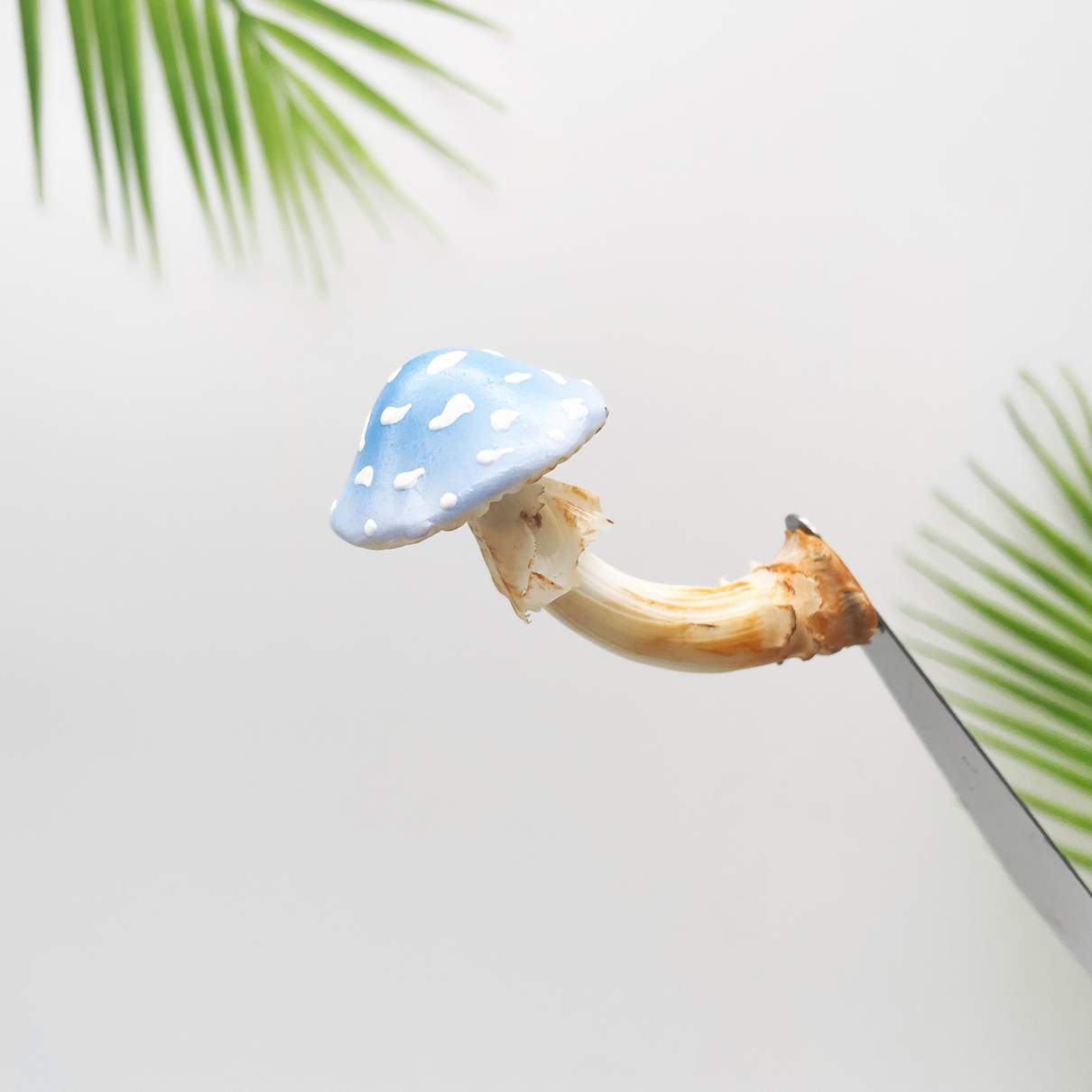 Mini Realistic Classic Mushroom