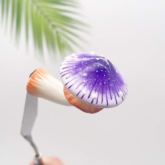 Starburst Violet Mushroom