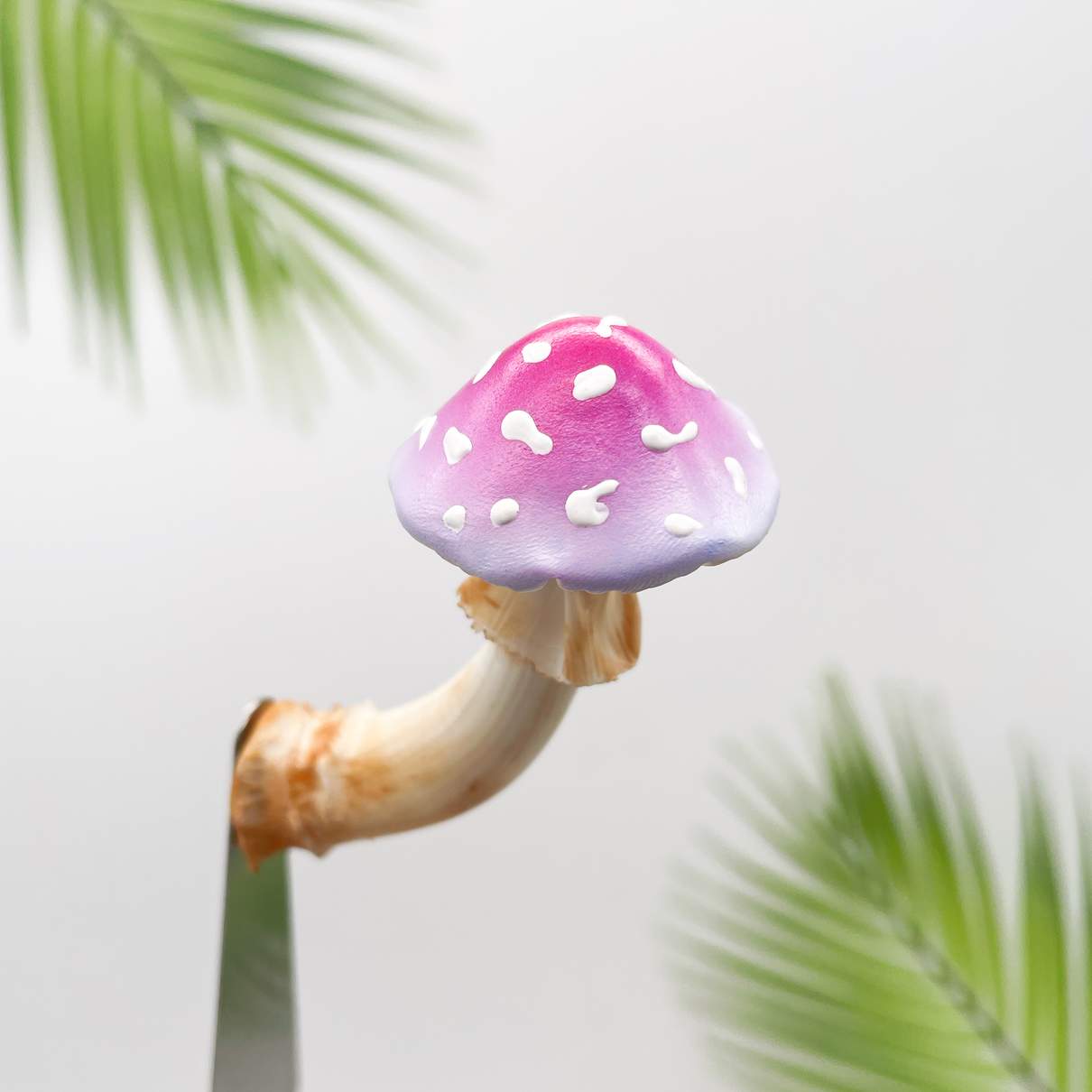 Mini Realistic Classic Mushroom